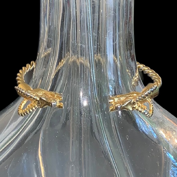 Vintage Goat Head Twisted Metal Cuff Bracelet - Picture 5 of 6